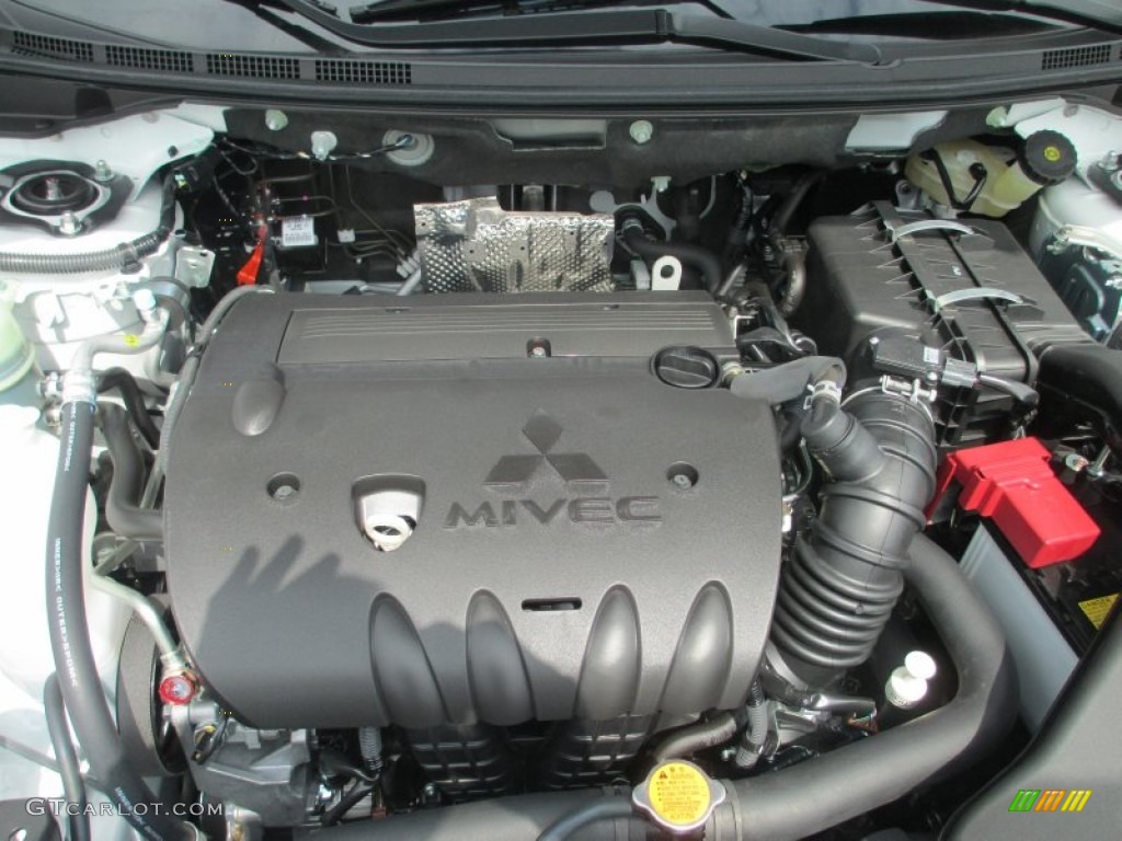 2013 Mitsubishi Lancer Sportback GT 2.4 Liter DOHC 16-Valve MIVEC 4 Cylinder Engine Photo #70319712