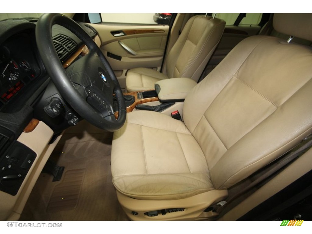 Beige Interior 2003 BMW X5 3.0i Photo #70319754