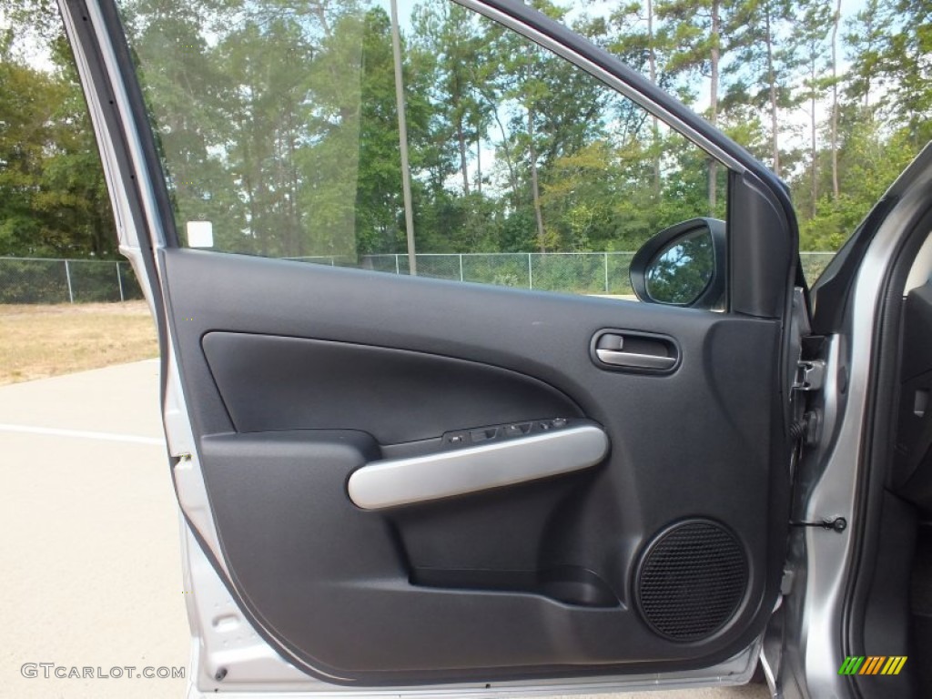 2012 MAZDA2 Sport - Liquid Silver Metallic / Black photo #12