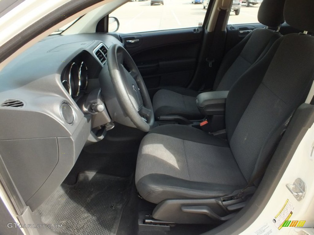 2010 Caliber SXT - Stone White / Dark Slate Gray photo #3