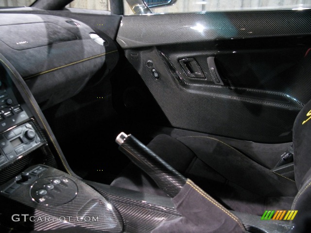 Black Interior 2008 Lamborghini Gallardo Superleggera Photo #703222