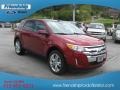 2013 Ruby Red Ford Edge SEL AWD  photo #4
