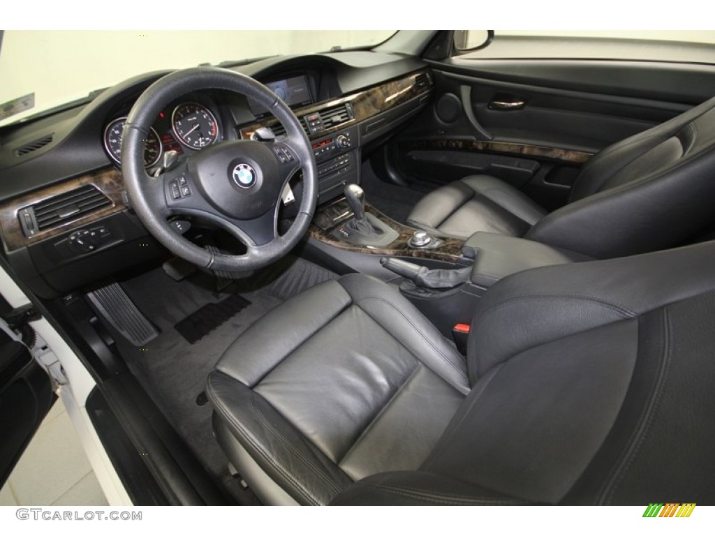 2007 3 Series 335i Coupe - Alpine White / Black photo #13