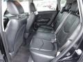 2010 Kia Soul Black Leather Interior Rear Seat Photo