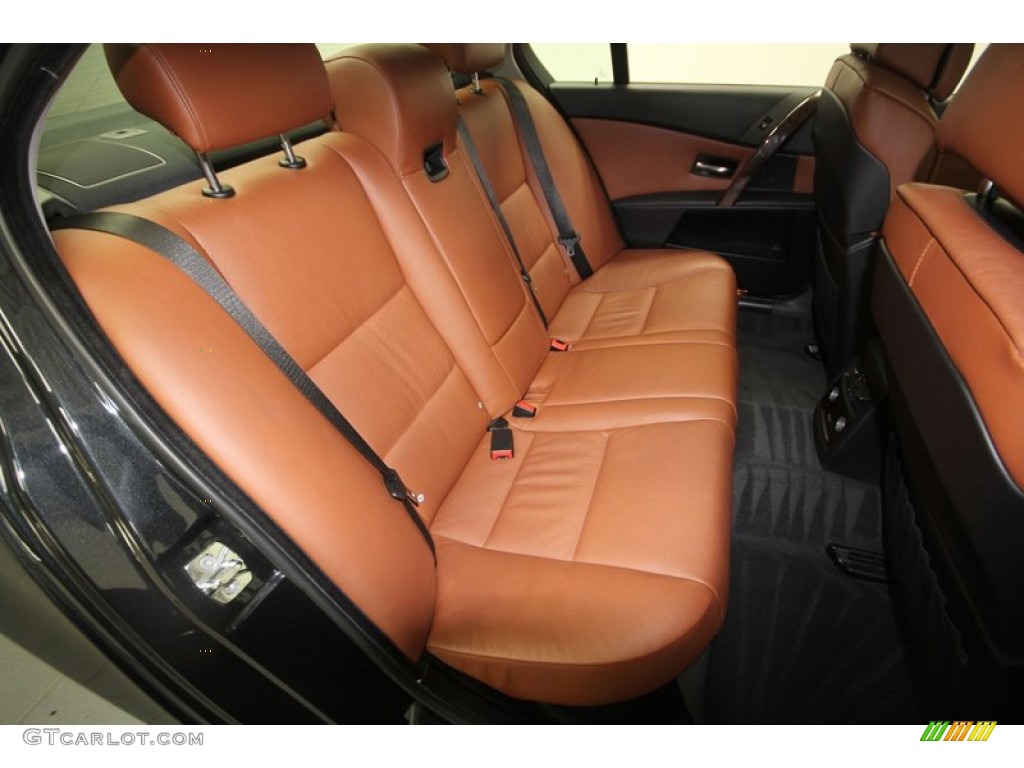 Auburn Interior 2007 BMW 5 Series 530i Sedan Photo #70323123