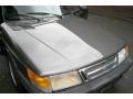 1990 Edwardian Gray Metallic Saab 900 Convertible  photo #19