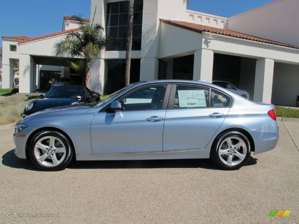 2013 3 Series 328i Sedan - Liquid Blue Metallic / Venetian Beige photo #2