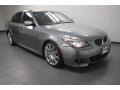 Space Grey Metallic 2008 BMW 5 Series 550i Sedan Exterior