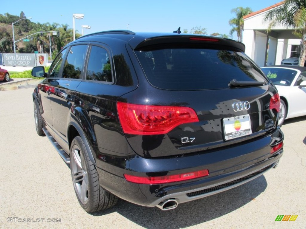 2013 Q7 3.0 TFSI quattro - Orca Black Metallic / Black photo #3