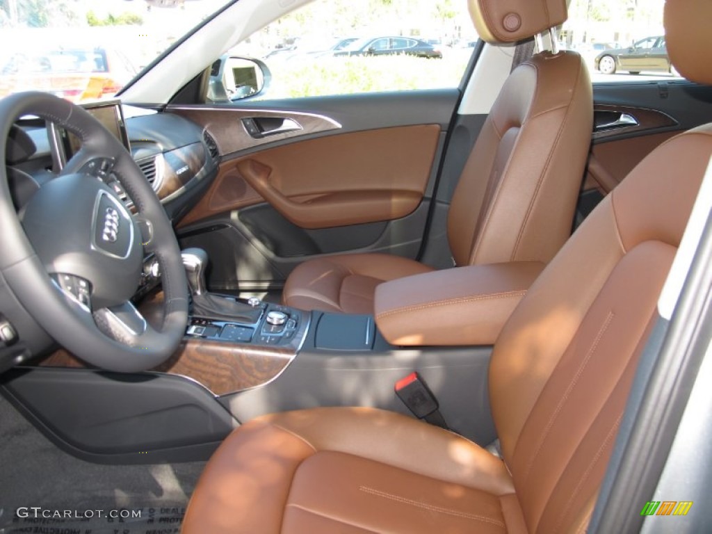 2013 Audi A6 2.0T quattro Sedan Front Seat Photo #70324650