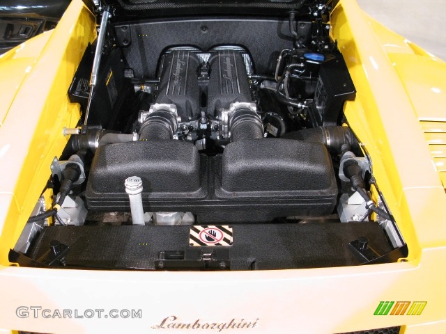 2008 Lamborghini Gallardo Superleggera 5.0 Liter DOHC 40-Valve VVT V10 Engine Photo #703250