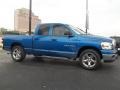 2007 Electric Blue Pearl Dodge Ram 1500 Lone Star Edition Quad Cab  photo #2