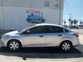 2013 Ingot Silver Ford Focus S Sedan  photo #2