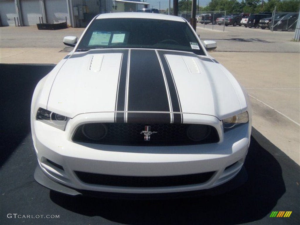 Performance White 2013 Ford Mustang Boss 302 Exterior Photo #70326063