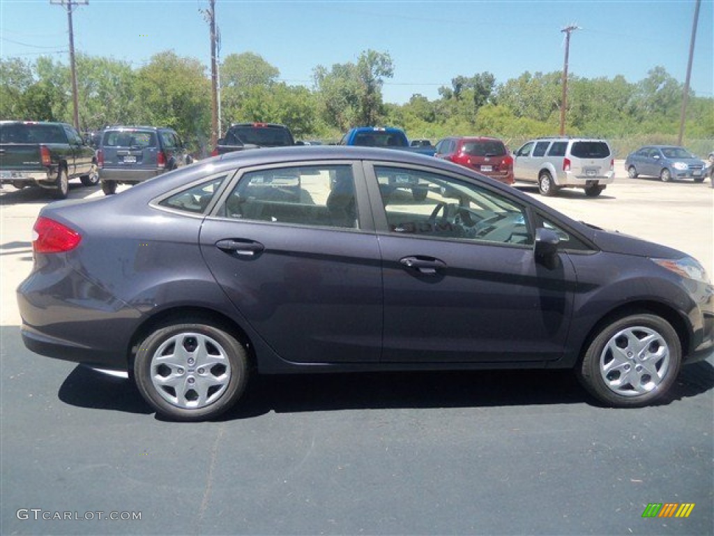 2013 Fiesta S Sedan - Violet Gray / Charcoal Black/Light Stone photo #6