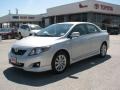 2009 Classic Silver Metallic Toyota Corolla S  photo #2