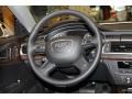 Black 2013 Audi A7 3.0T quattro Premium Plus Steering Wheel