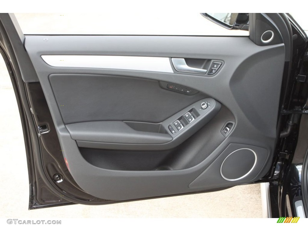2013 Audi Allroad 2.0T quattro Avant Black Door Panel Photo #70327017