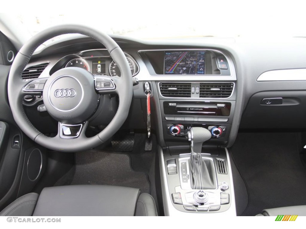 2013 Audi Allroad 2.0T quattro Avant Black Dashboard Photo #70327062