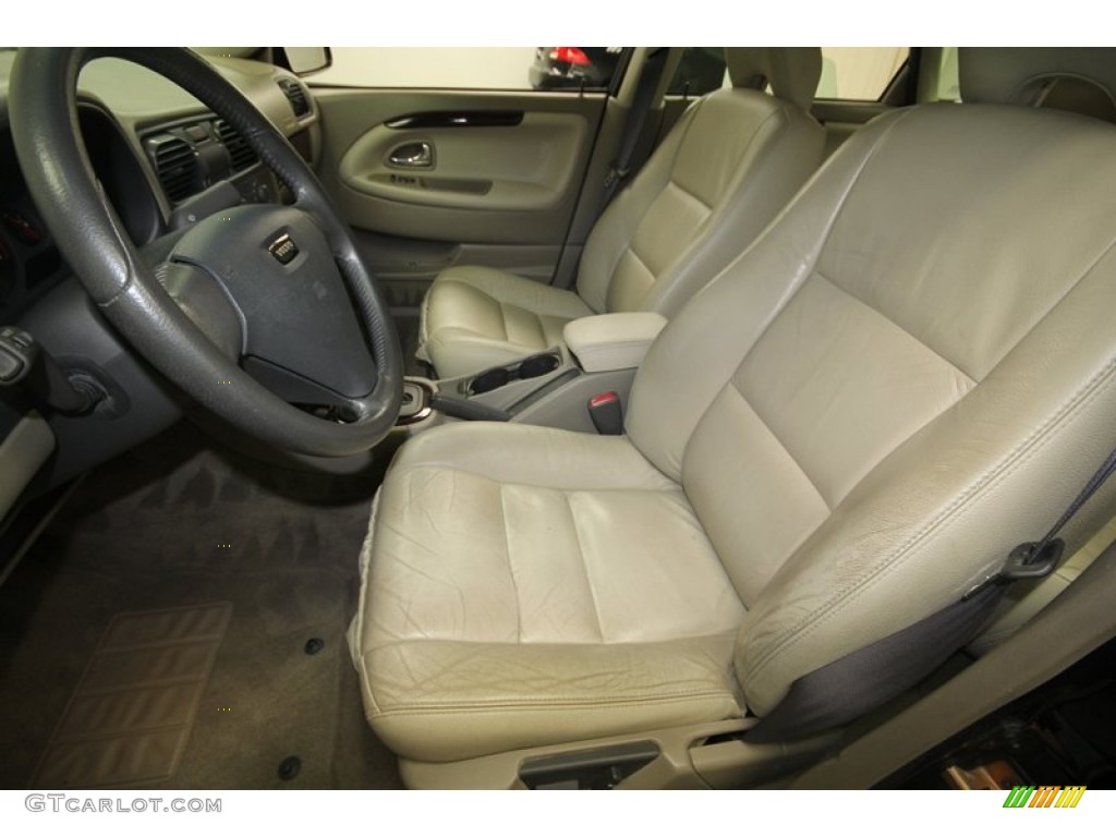 2004 S40 1.9T - Black Sapphire Metallic / Light Taupe photo #3