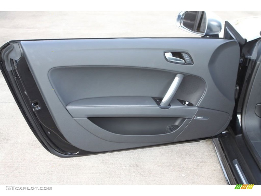 2013 Audi TT S 2.0T quattro Coupe Black Door Panel Photo #70327689