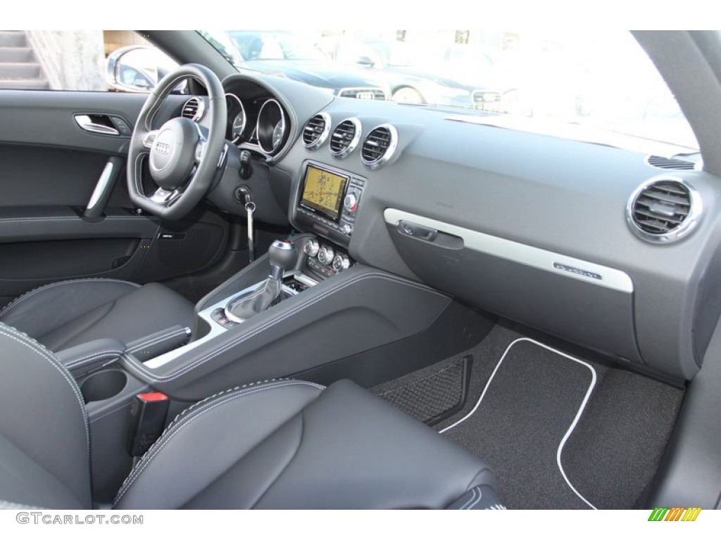 2013 Audi TT S 2.0T quattro Coupe Black Dashboard Photo #70327794