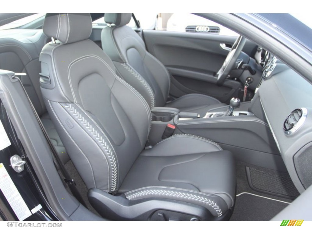 Black Interior 2013 Audi TT S 2.0T quattro Coupe Photo #70327803