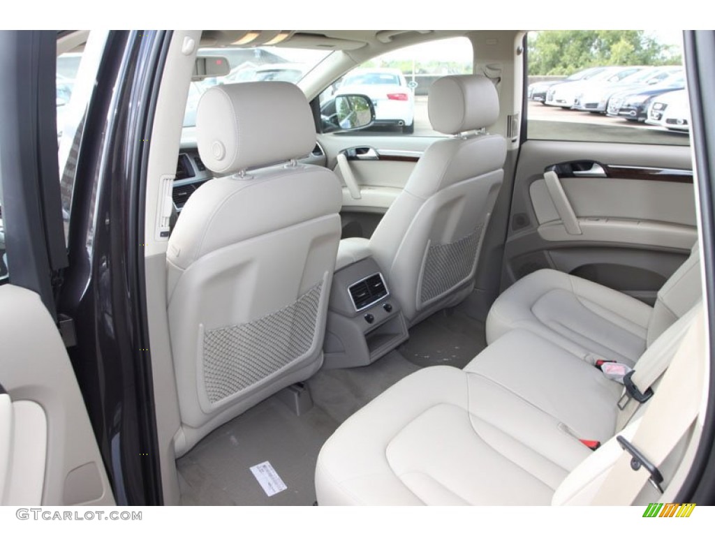 Cardamom Beige Interior 2013 Audi Q7 3.0 TFSI quattro Photo #70328199