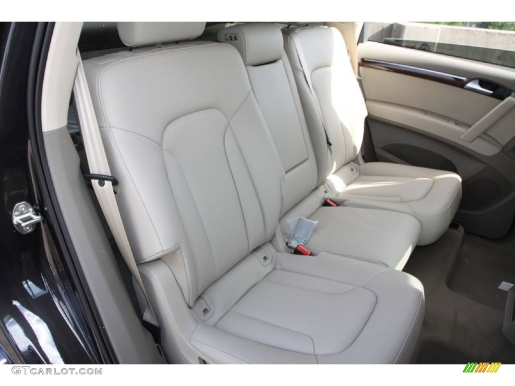 Cardamom Beige Interior 2013 Audi Q7 3.0 TFSI quattro Photo #70328280