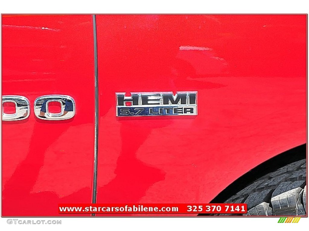 2012 Ram 1500 Lone Star Crew Cab 4x4 - Deep Cherry Red Crystal Pearl / Light Pebble Beige/Bark Brown photo #12