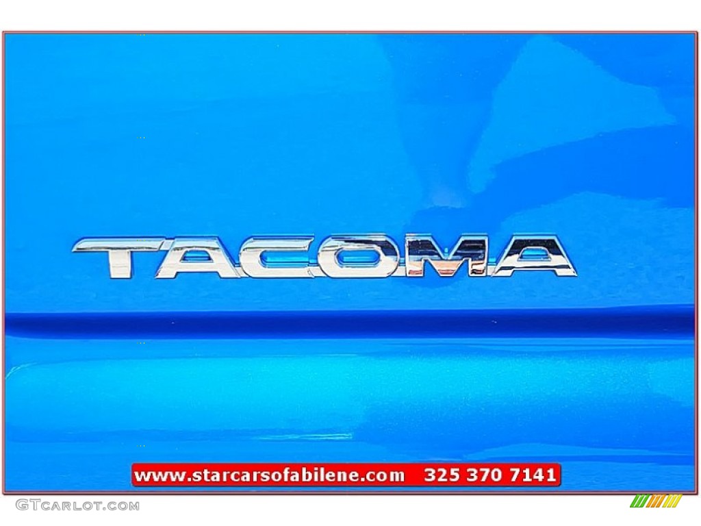 2011 Tacoma V6 TRD Sport PreRunner Double Cab - Speedway Blue / Graphite Gray photo #3