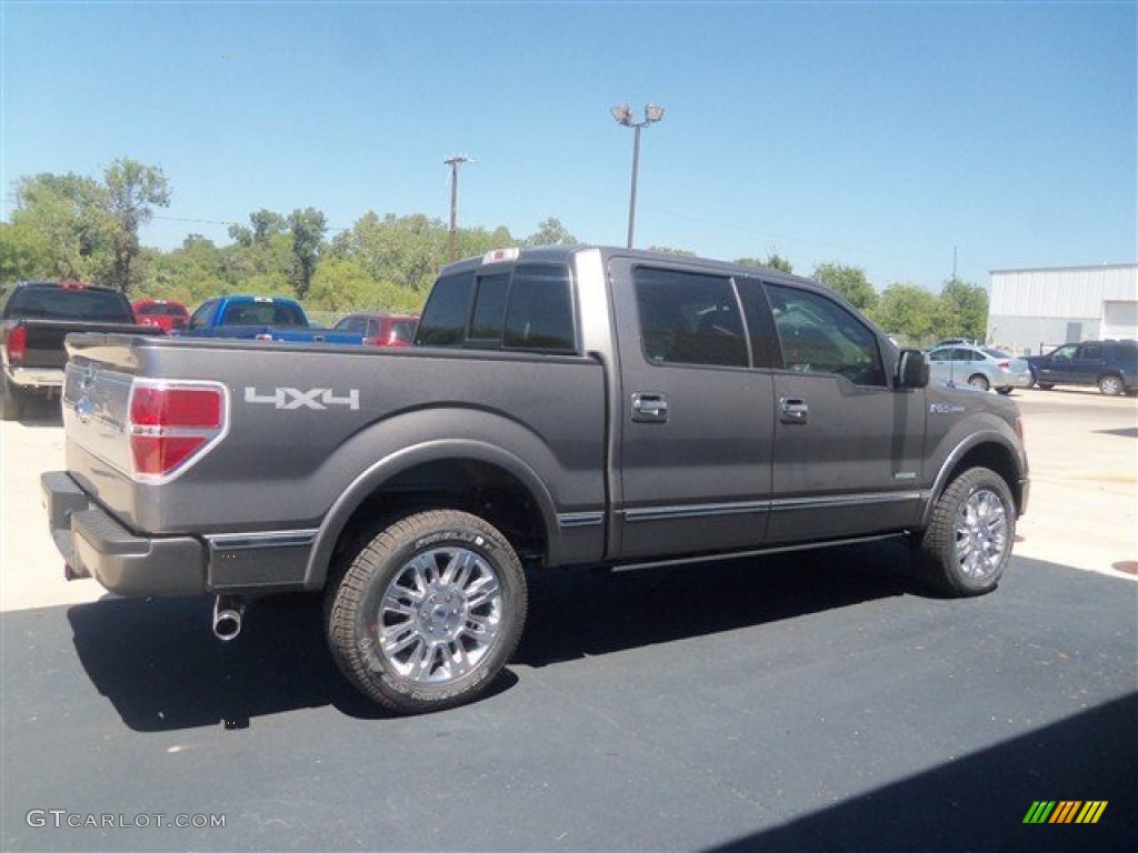 Sterling Gray Metallic 2012 Ford F150 Platinum SuperCrew 4x4 Exterior Photo #70328874