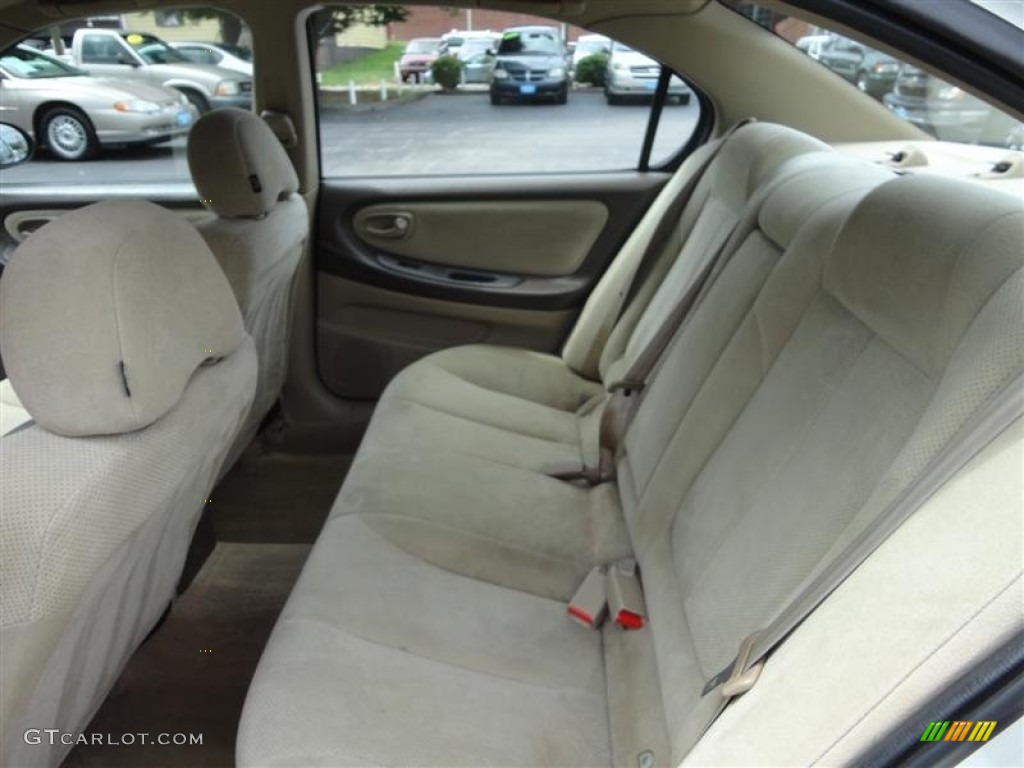 2001 Nissan Maxima SE Rear Seat Photo #70329549