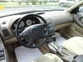 2001 Nissan Maxima Blond Interior Prime Interior Photo