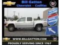 2012 Sheer Silver Metallic Chevrolet Colorado LT Crew Cab 4x4  photo #1