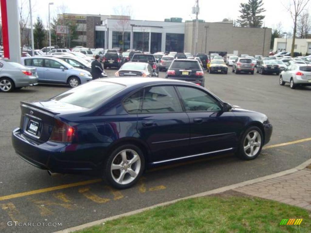 2006 Legacy 2.5 GT Limited Sedan - Regal Blue Pearl / Taupe photo #9