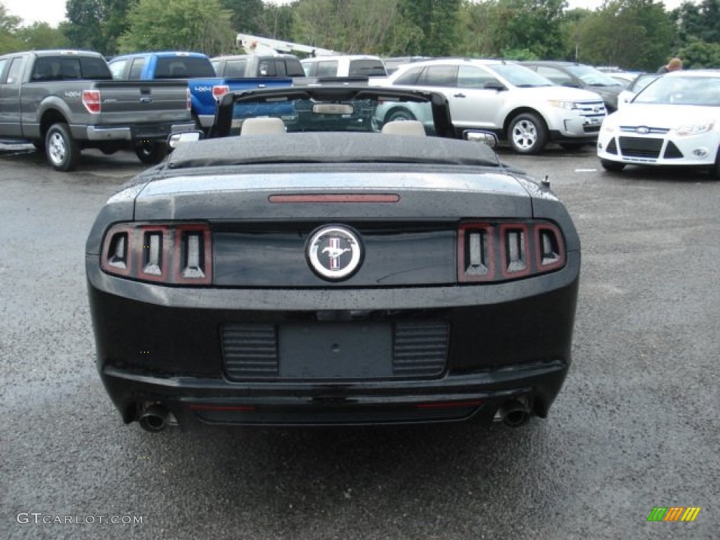 Black 2013 Ford Mustang V6 Convertible Exterior Photo #70330740