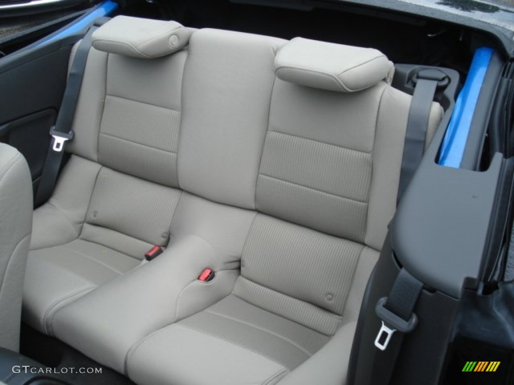 2013 Ford Mustang V6 Convertible Rear Seat Photo #70330791