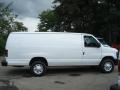 Oxford White 2012 Ford E Series Van E350 Extended Cargo