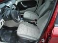 Charcoal Black/Light Stone Front Seat Photo for 2013 Ford Fiesta #70331634