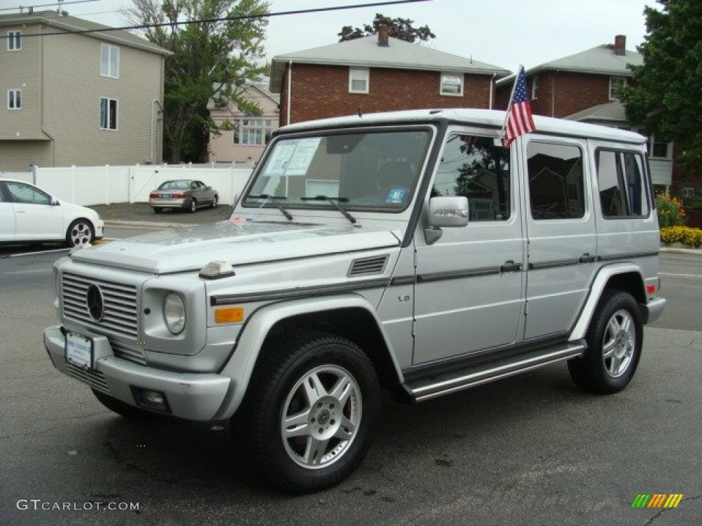Brilliant Silver Metallic 2004 Mercedes-Benz G 500 Exterior Photo #70331727