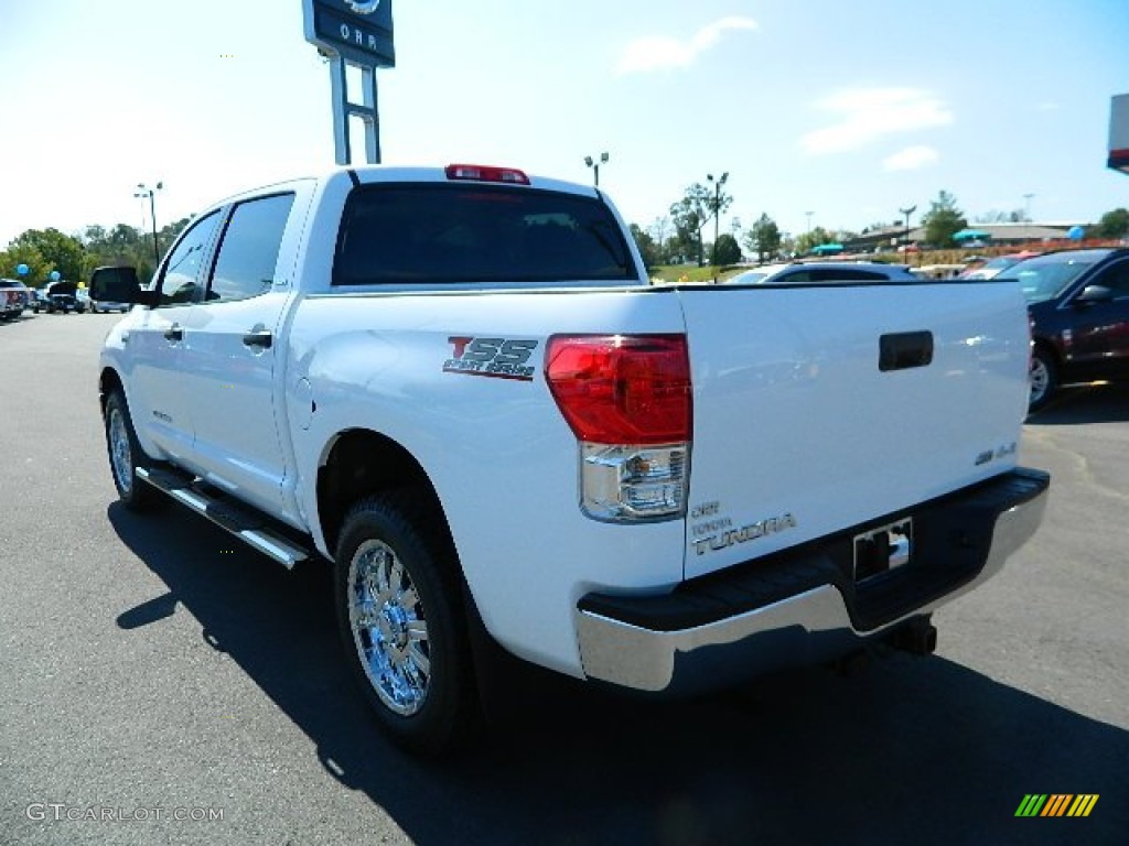 2012 Tundra TSS CrewMax 4x4 - Super White / Graphite photo #5