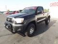 2012 Black Toyota Tacoma Regular Cab 4x4  photo #3