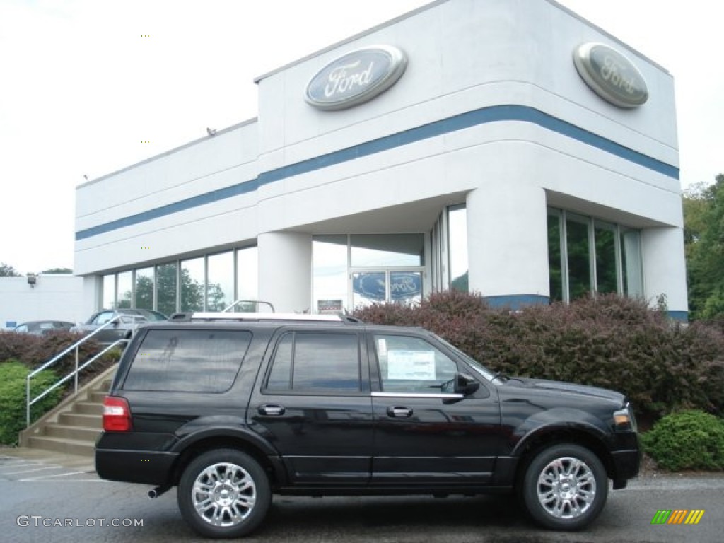 2013 Expedition Limited 4x4 - Tuxedo Black / Charcoal Black photo #1