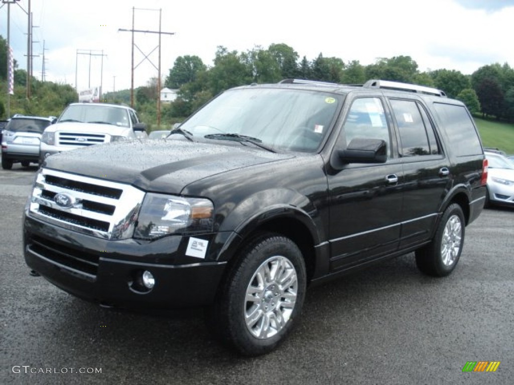 2013 Expedition Limited 4x4 - Tuxedo Black / Charcoal Black photo #4