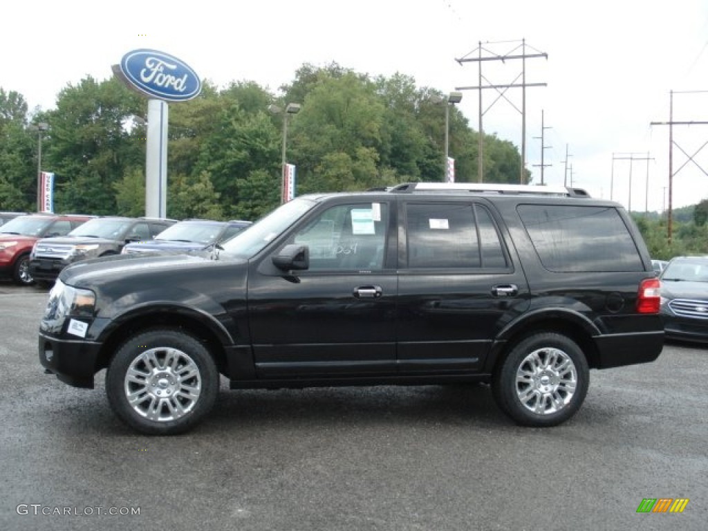 Tuxedo Black 2013 Ford Expedition Limited 4x4 Exterior Photo #70332108