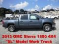 Stealth Gray Metallic 2013 GMC Sierra 1500 SL Crew Cab 4x4