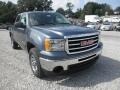 2013 Stealth Gray Metallic GMC Sierra 1500 SL Crew Cab 4x4  photo #2