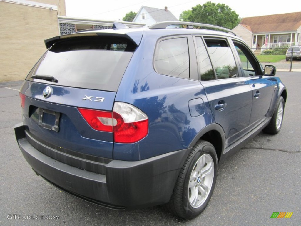 Mystic Blue Metallic 2005 BMW X3 3.0i Exterior Photo #70332669