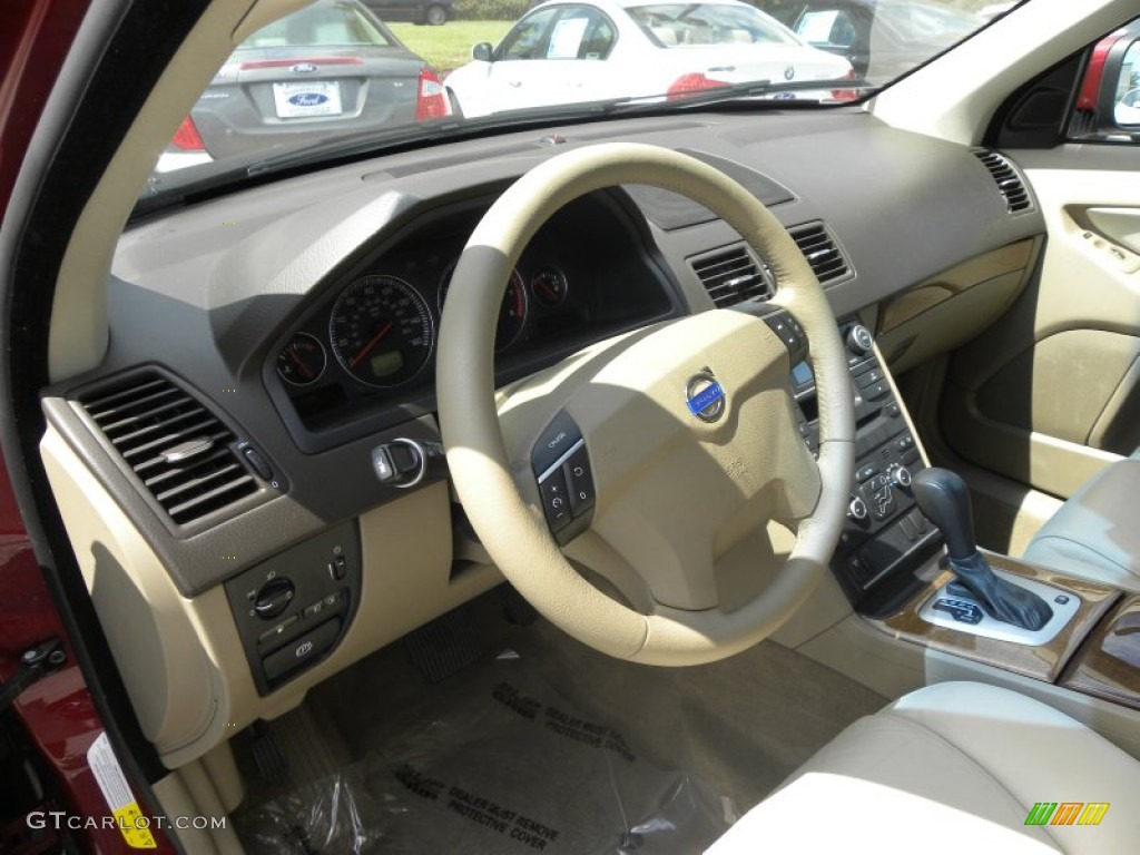 2008 XC90 3.2 - Ruby Red Metallic / Sandstone photo #3